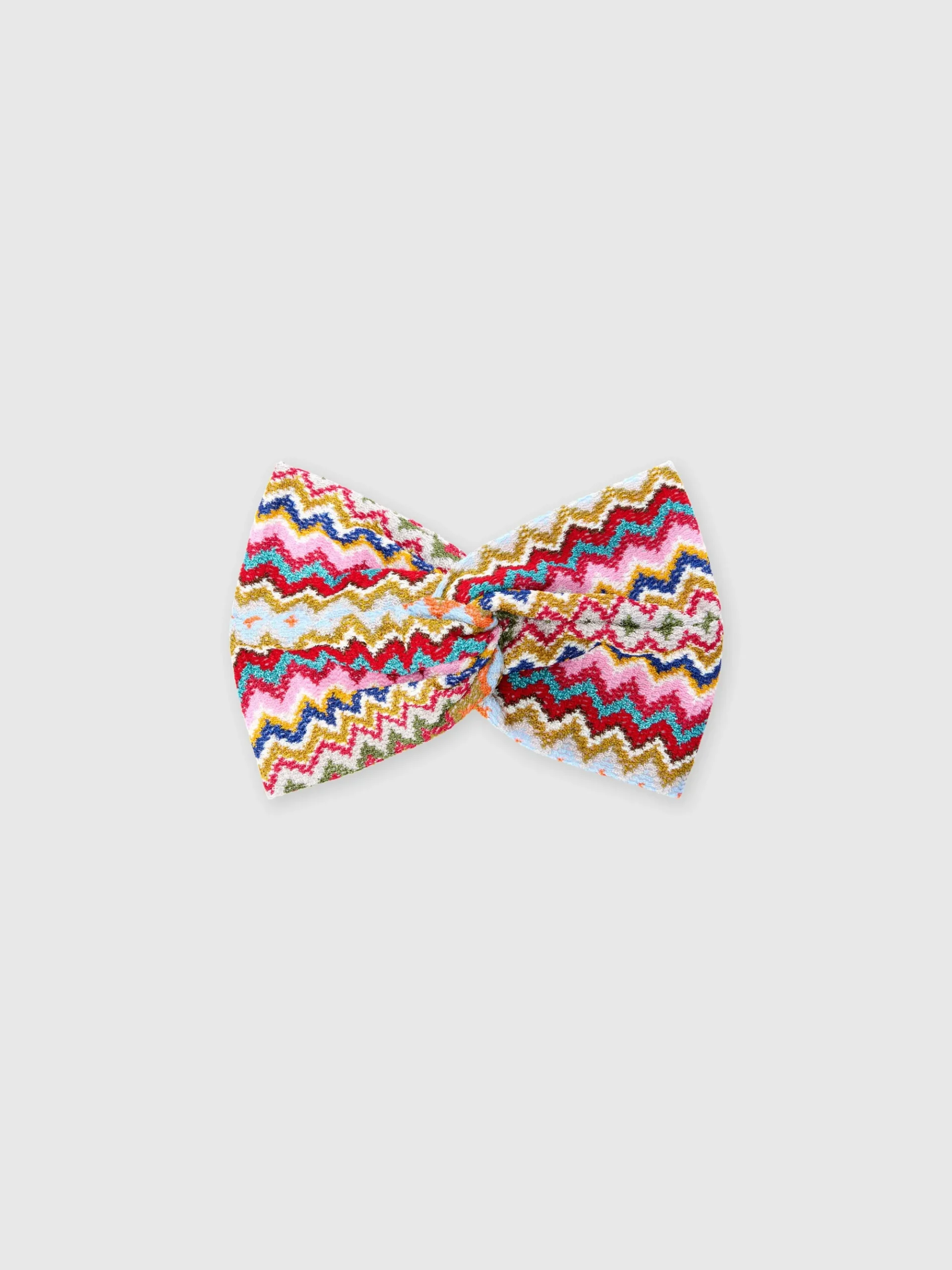 Bandeau en tricot ondulé