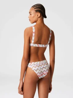 Bikini zigzag lamé 3D
