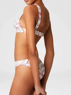 Bikini zigzag lamé 3D