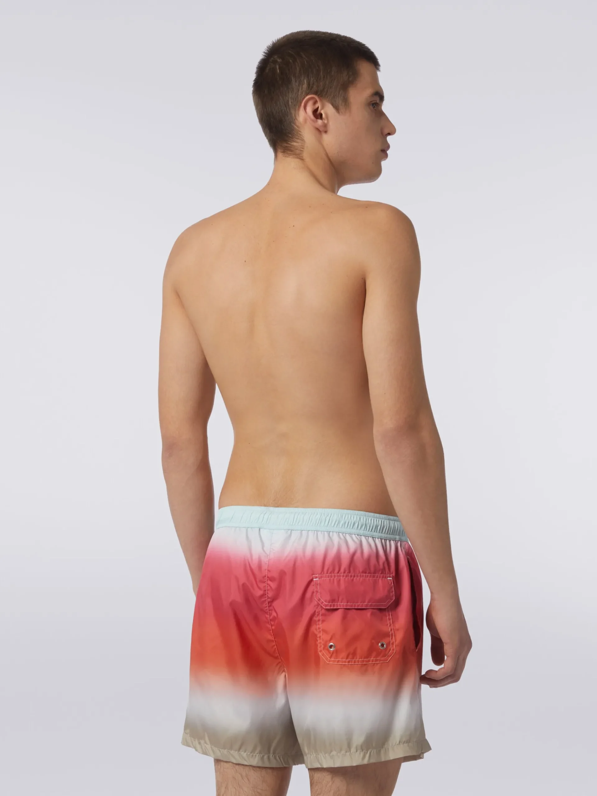 Boxer de bain avec imprimé dégradé