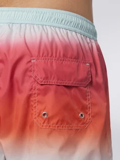 Boxer de bain avec imprimé dégradé