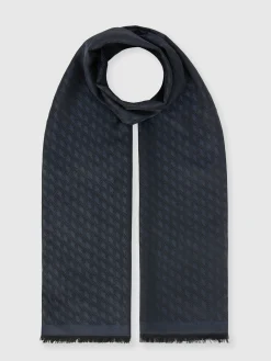 Écharpe en laine mélangée dégradée