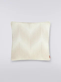 Coussin Ande 40x40cm avec chevron dégradé