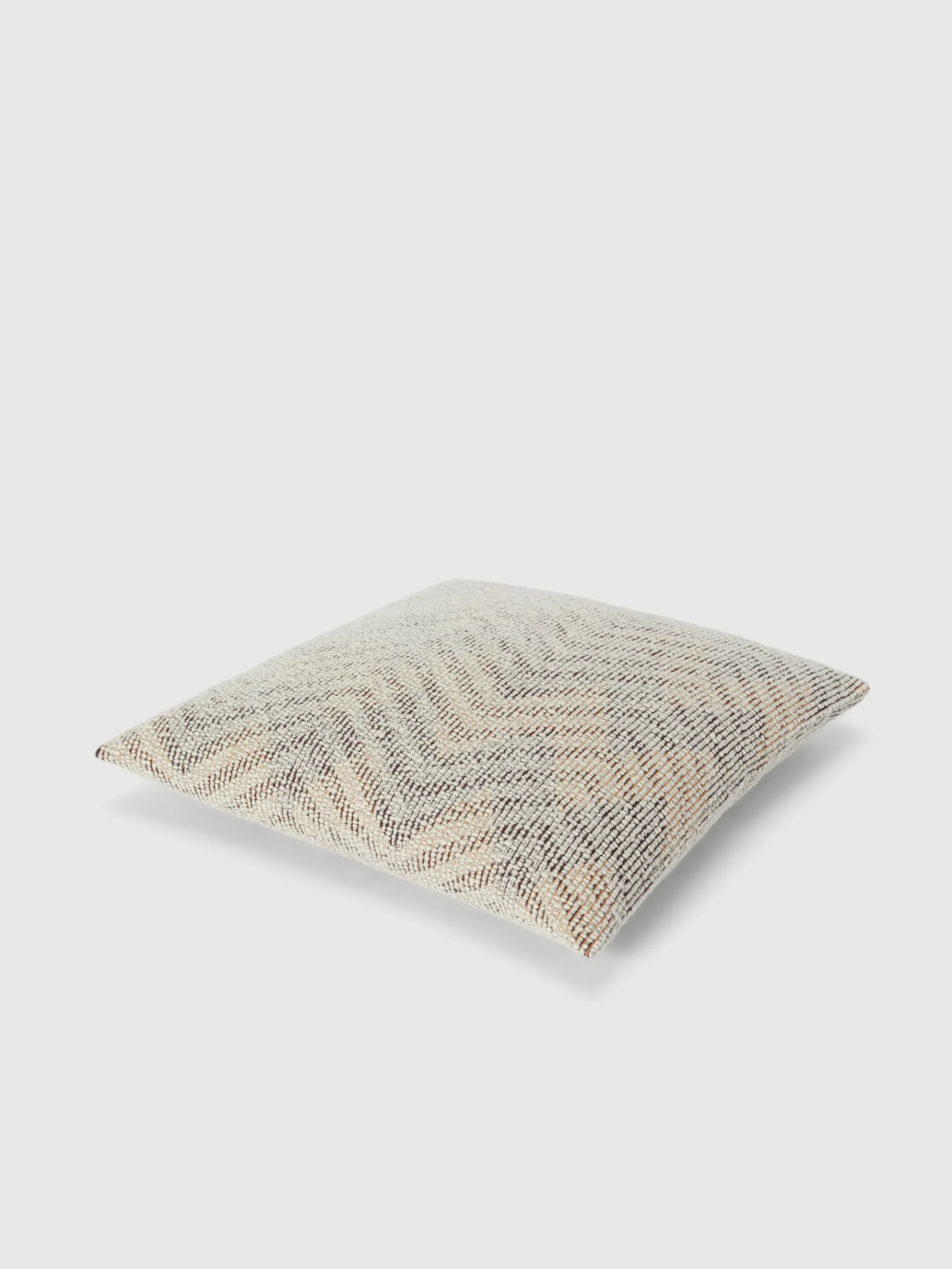 Coussin Dinamico bouclé 50x50 cm