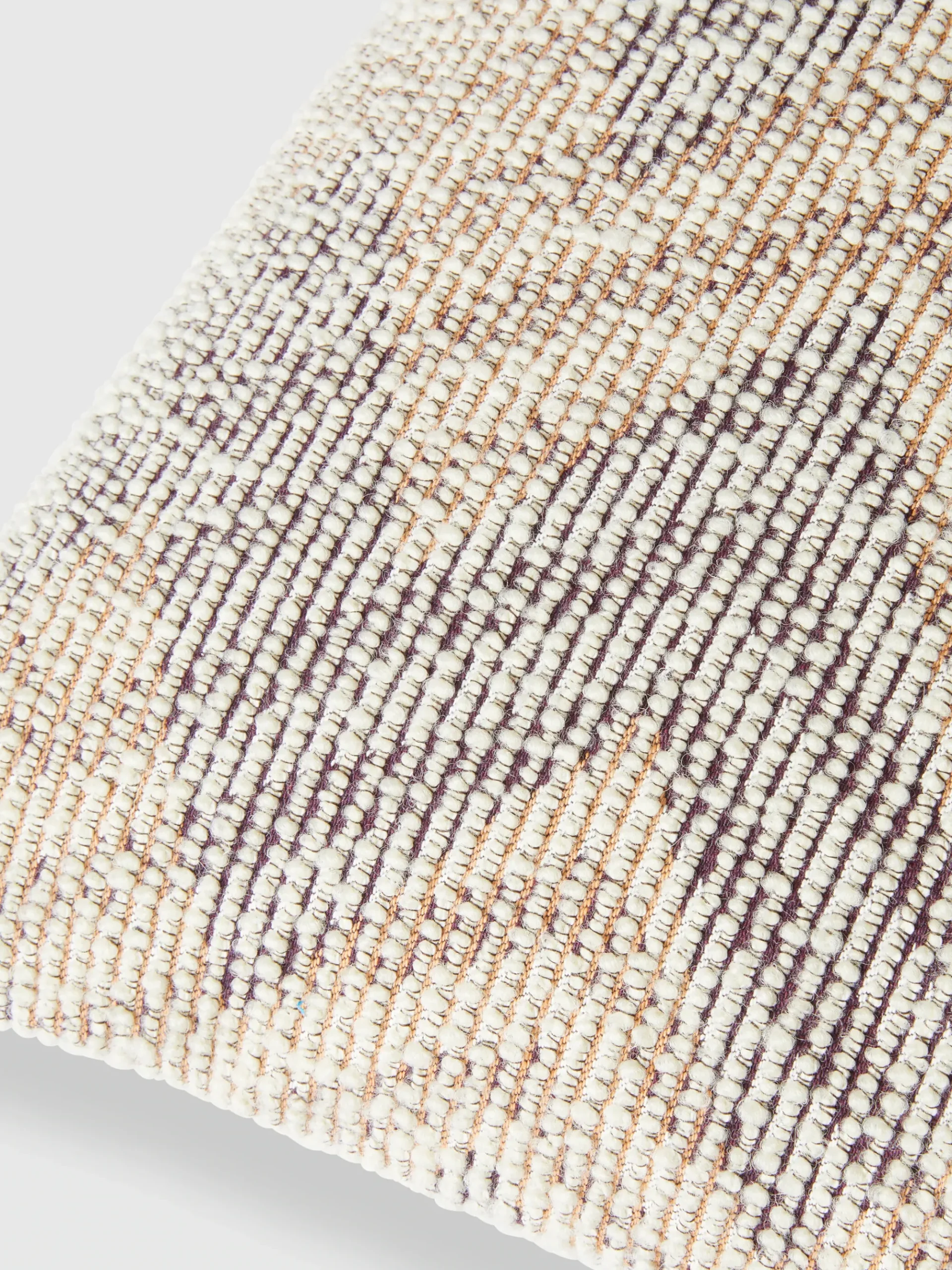 Coussin Dinamico bouclé 50x50 cm