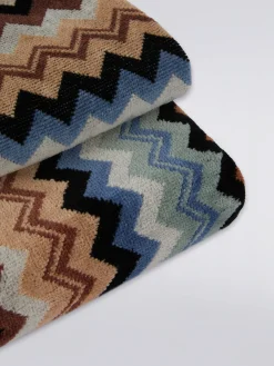 Deux serviettes en coton éponge Adam