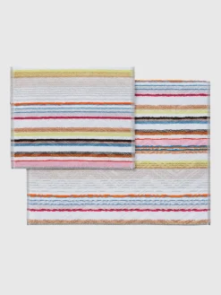 Ensemble de 2serviettes de bain Moonshadow en coton éponge avec lurex