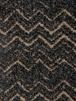 Ensemble de 2serviettes de bain Azul en coton éponge