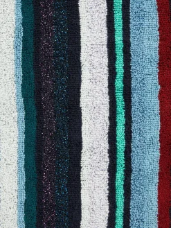 Fourre-tout Chandler 40x40 cm en velours de coton et viscose avec lurex