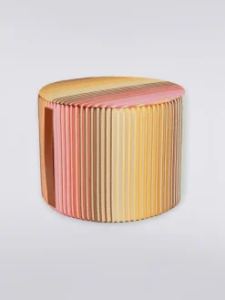 Jacaranda Pouf Cylindrique 40X30