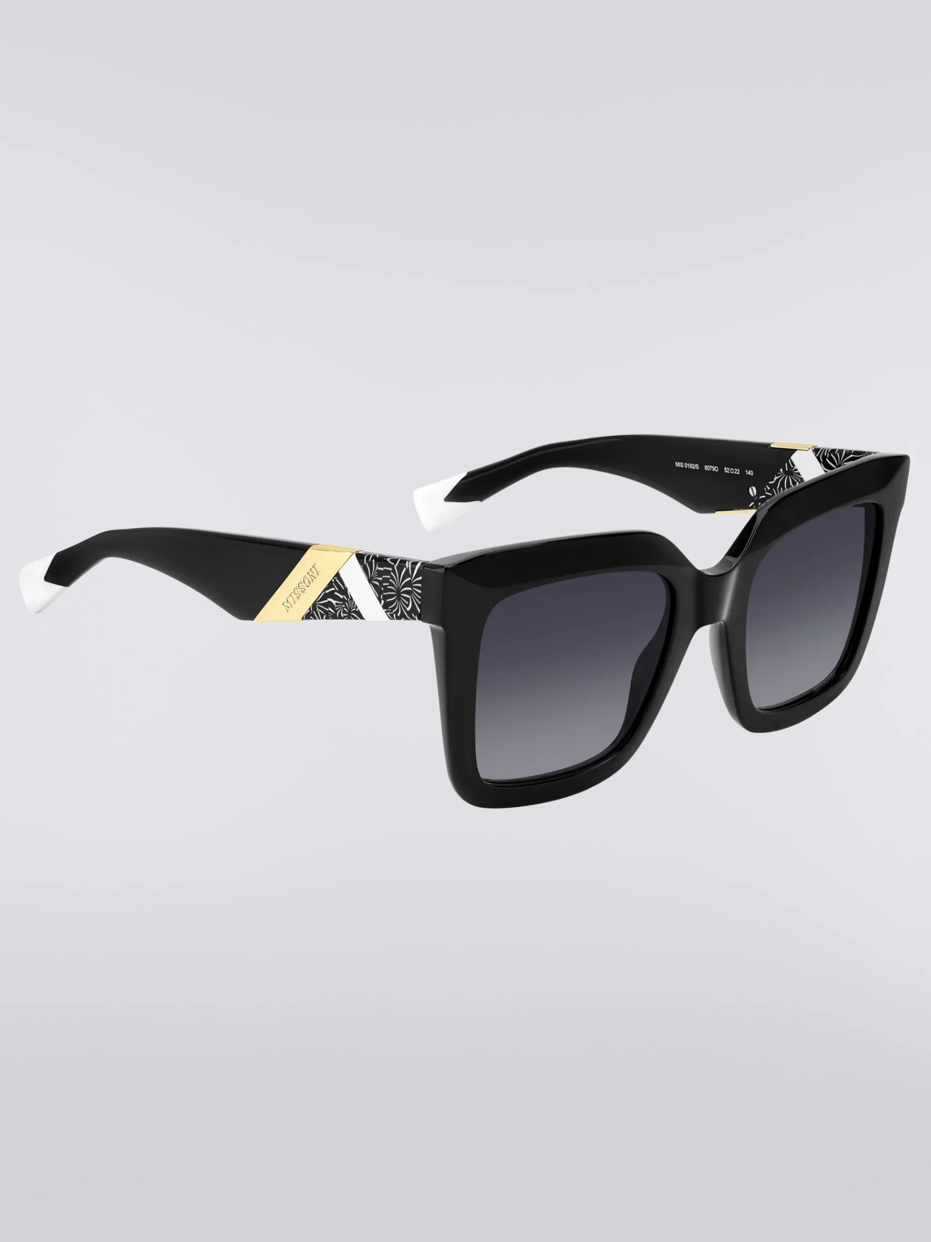 Lunettes de soleil carrées en acétate