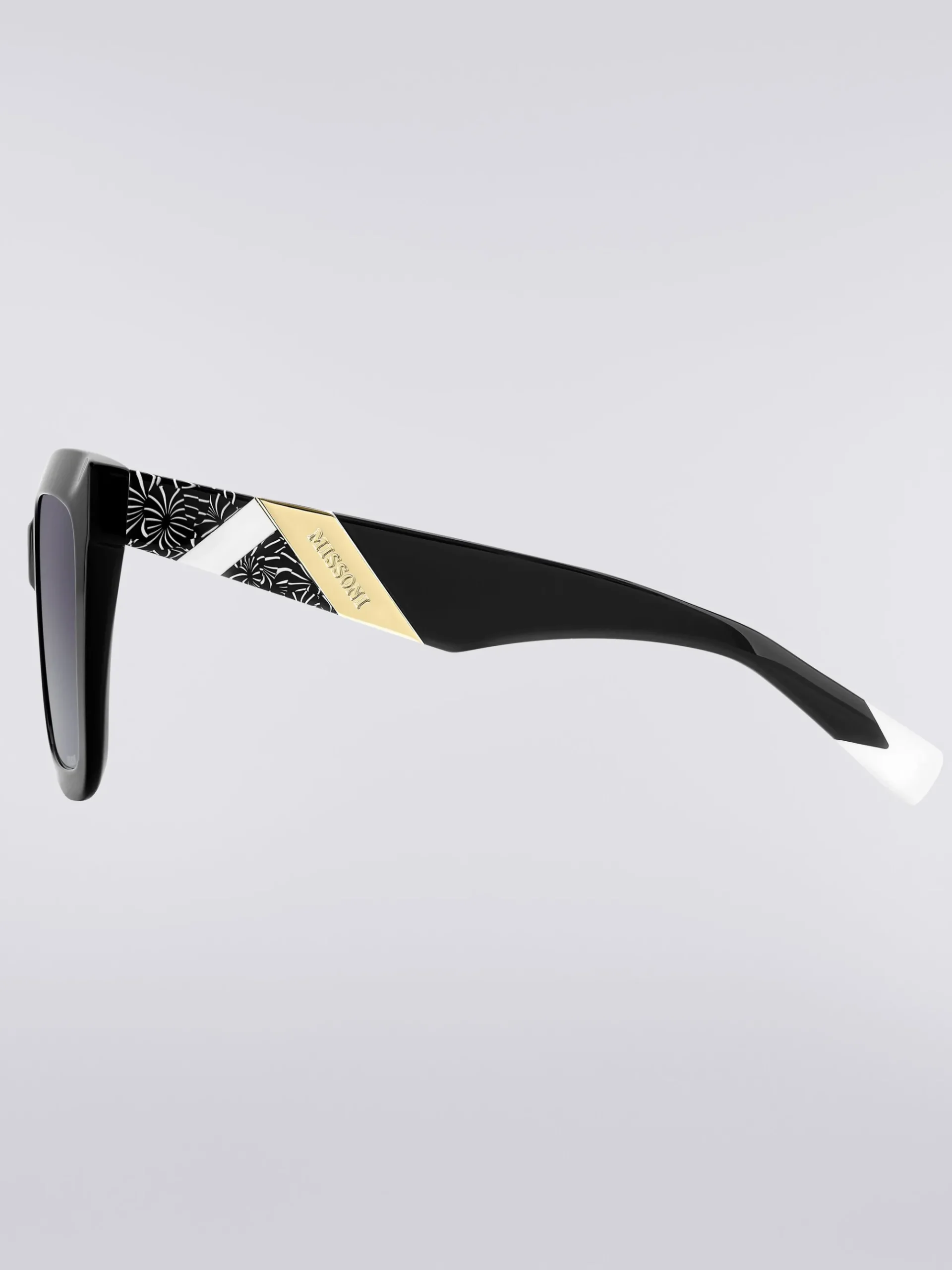 Lunettes de soleil carrées en acétate