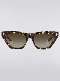 Lunettes de soleil carrées en acétate