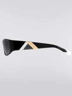 Lunettes de soleil carrées en acétate