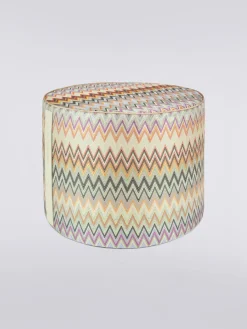 Masuleh Pouf Cylindrique Rot.40X30