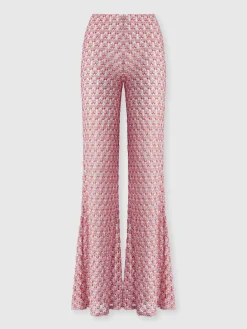 Pantalon en dentelle à taille basse