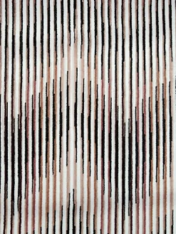 Peignoir Arpeggio en éponge de coton flammé