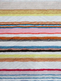 Peignoir court en coton éponge avec lurex Moonshadow