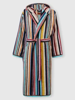 Peignoir en coton éponge Chandler avec lurex