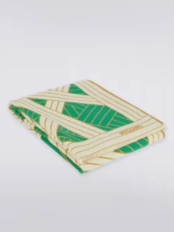 Plaid Nastri 135x190cm laine, cachemire et soie