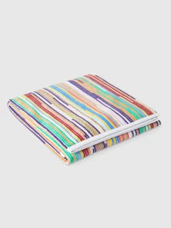 Serviette de bain Melody 150x100 cm en coton éponge flammé