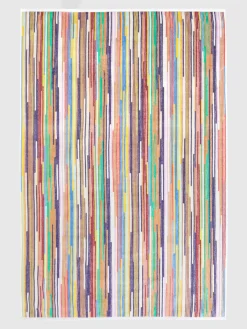 Serviette de bain Melody 150x100 cm en coton éponge flammé