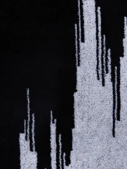 Serviette de plage Skunk 180x100cm en tissu de coton éponge flammé