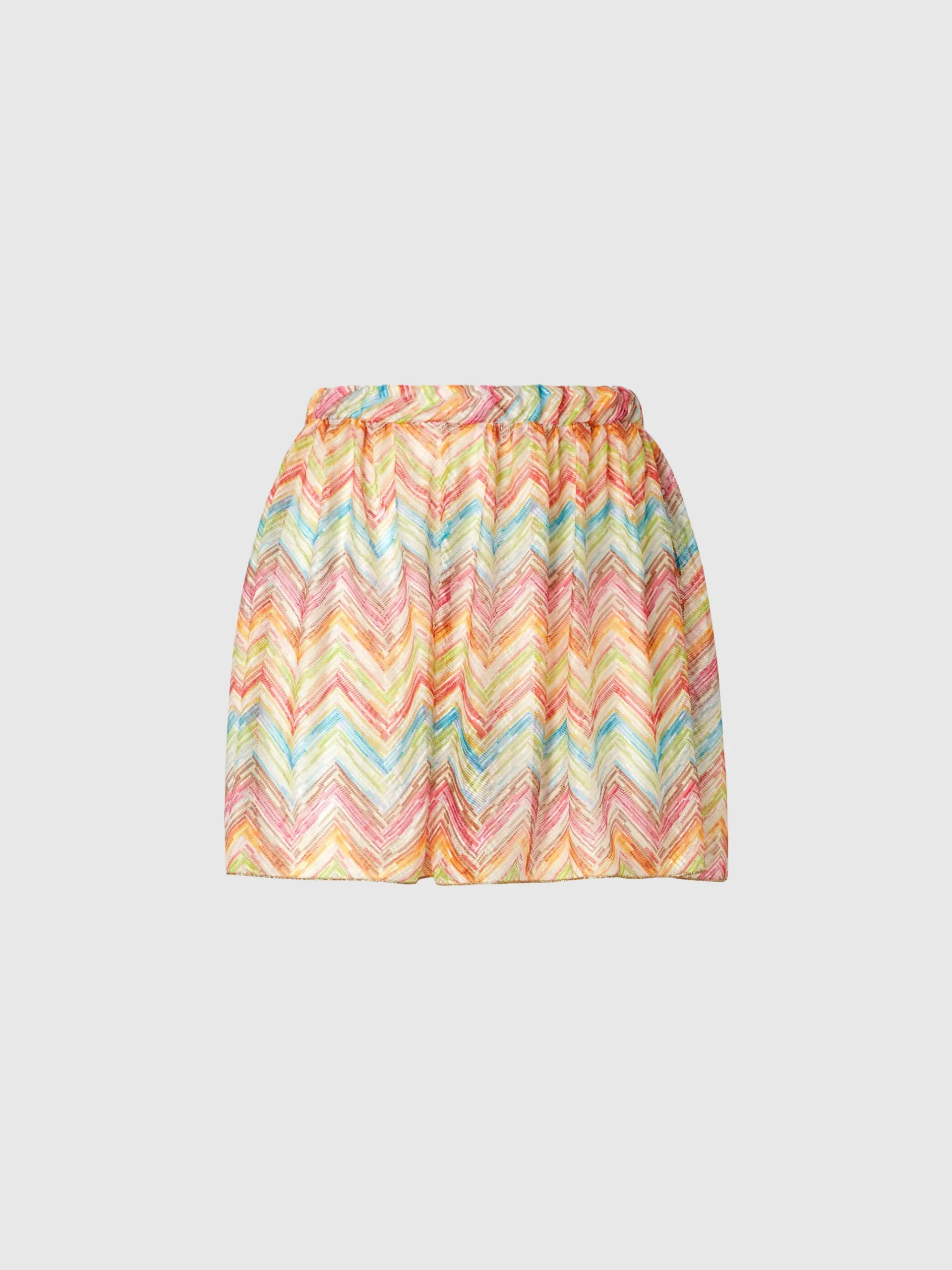 Short couvrant en tulle imprimé
