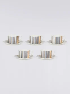 Stripes Jenkins 6 tasses à thé et soucoupes