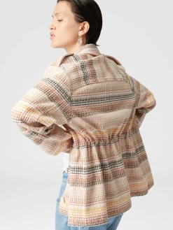 Surchemise en coton mélangé Caperdoni