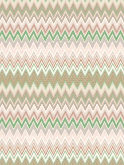 Zig Zag multicolor Papier peint 10x0,52 mt