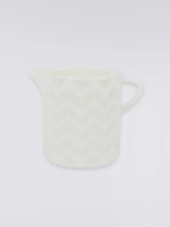 Zigzag White Pot à lait