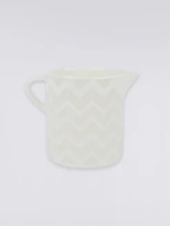 Zigzag White Pot à lait